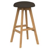 KNIGHT LUNA BUTTON BARSTOOL PEAT