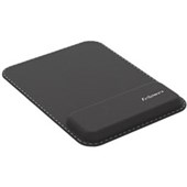 FELLOWES HANA SERIES MOUSEPAD WRIST SUPPORT BLACK