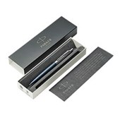 PARKER JOTTER XL BALLPOINT PEN PRIMROSE MATTE BLUE CHROME TRIM MEDIUM NIB BLUE GIFT BOX