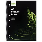 ICON SPIRAL LECTURE NOTEBOOK A4 SOFT COVER 120 PAGE