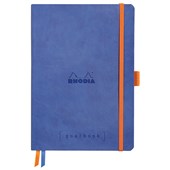 RHODIARAMA GOALBOOK A5 DOTTED SAPPHIRE