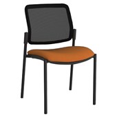 OPD ZED VISITOR MESH CHAIR STACKABLE ORANGE