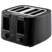 NERO TOASTER 4 SLICE BLACK