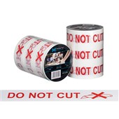 MPH MESSAGE TAPE RED ON WHITE 48MM X 100M DO NOT CUT