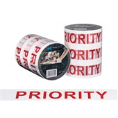 MPH MESSAGE TAPE RED ON WHITE 48MM X 100M PRIORITY