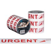 MPH MESSAGE TAPE  RED ON WHITE 48MM X 100M URGENT