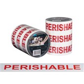 MPH MESSAGE TAPE RED ON WHITE 48MM X 100M PERISHABLE