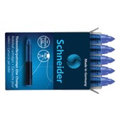 SCHNEIDER ROLLERBALL ONE BUSINESS REFILL CARTRIDGE BOX 5 BLUE