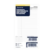 FILOFAX PERSONAL REFILL SPECIAL OCCASIONS