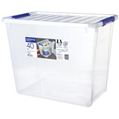 SISTEMA STORAGE BIN AND LID NESTED 40L