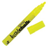 TEXTA LIQUID CHALK MARKER DRY WIPE BULLET 45MM YELLOW