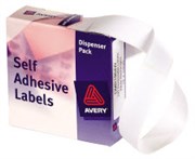 AVERY 937218 DMR1964W DISPENSER SELF ADHESIVE W19 X L64MM WHITE BOX 280