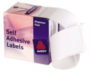 AVERY 937223 DMR4463W DISPENSER SELF ADHESIVE W44 X L63MM WHITE BOX 150