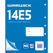 WARWICK 14E5 REFILL PAD 7MM RULED W255 X L205MM 40 LEAF