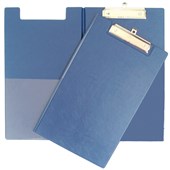 OFFICE SUPPLY CO CLIPBOARD DOUBLE PVC FOOLSCAP NAVY