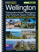 KIWI MAPS PATHFINDER BOOK WELLINGTON PALMERSTON NORTH AND 32 TOWNS A4