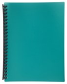 MARBIG DISPLAY BOOK REFILLABLE 20 POCKET A4 GREEN