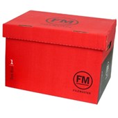 FM ARCHIVE BOX W384 X H284 X D262MM RED