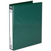 FM INSERT RINGBINDER POLYPROPYLENE 2D 26MM A4 GREEN