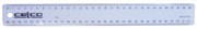 CELCO RULER PLASTIC 300MM WHITE