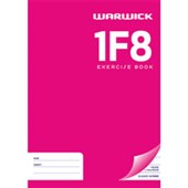 WARWICK 1F8 EXERCISE BOOK 13 UNRULED 23 12MM RULED 32 LEAF